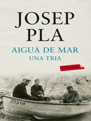 cover image of Aigua de mar. Una tria
